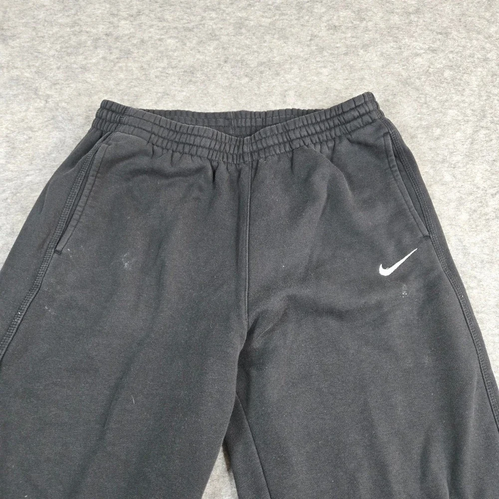 Nike Kids Black Fleece Wide Leg Athletic Sweatpants XL